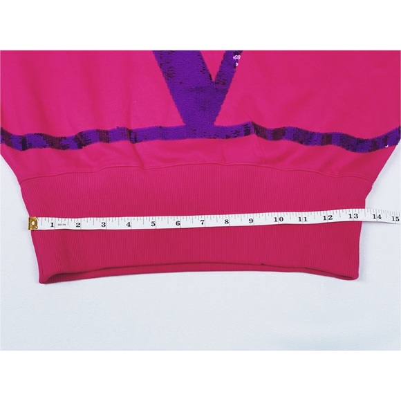 Valentino VLOGO Sequin Embellished hoodie pink - Picture 10 of 15